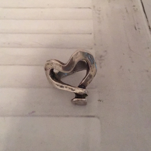UNO de 50 Jewelry - Uno de 50 Nailed Heart silver plated ring sz 7